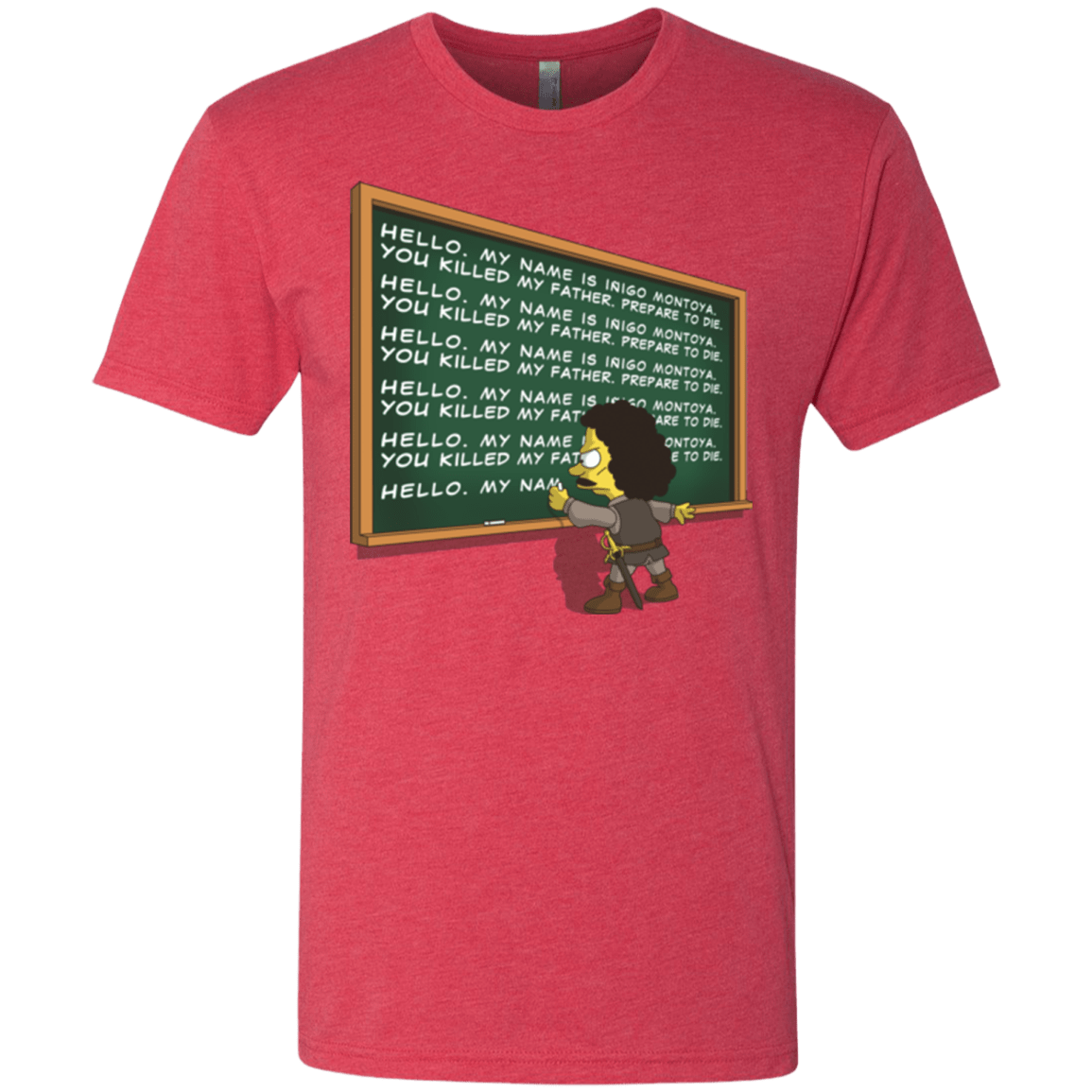 T-Shirts Vintage Red / Small Montoya Detention Men's Triblend T-Shirt