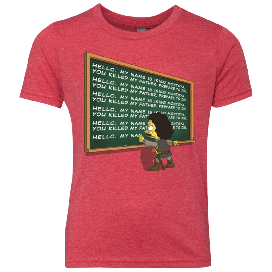 T-Shirts Vintage Red / YXS Montoya Detention Youth Triblend T-Shirt