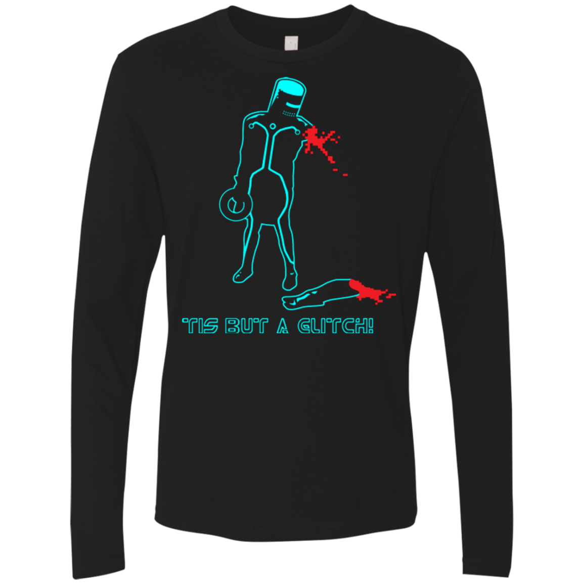 T-Shirts Black / Small Monty Pytron Men's Premium Long Sleeve