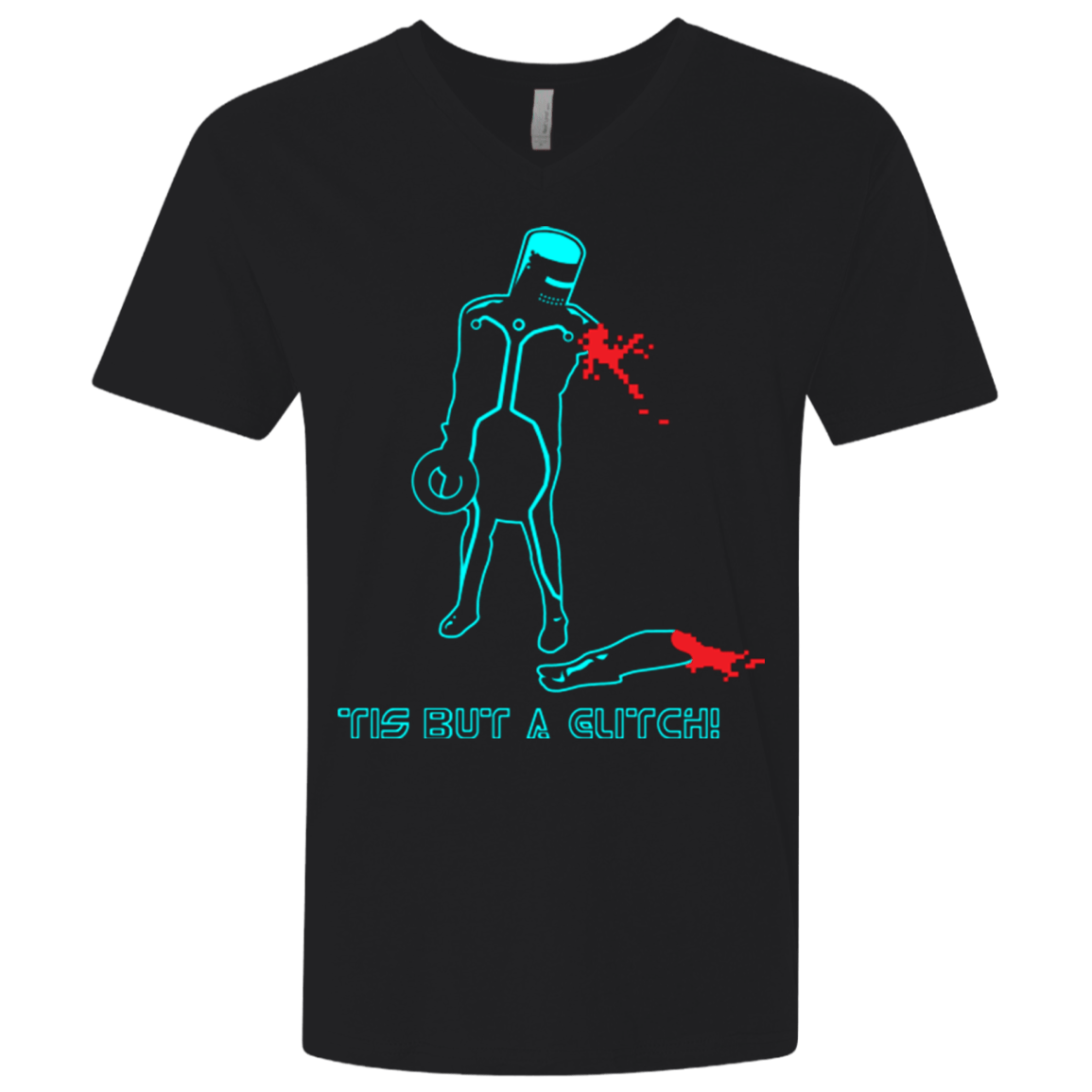 T-Shirts Black / X-Small Monty Pytron Men's Premium V-Neck