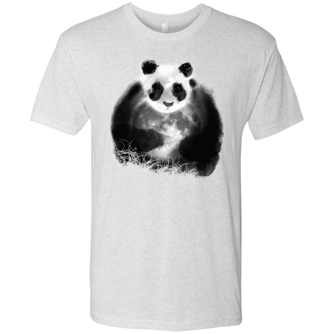 T-Shirts Heather White / S Moon Catcher Men's Triblend T-Shirt