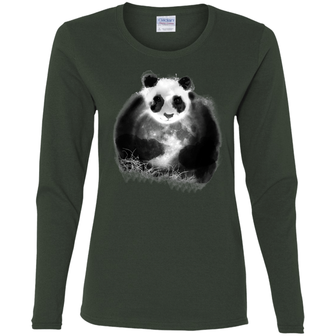 T-Shirts Forest / S Moon Catcher Women's Long Sleeve T-Shirt