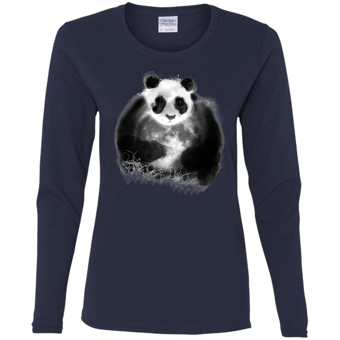 T-Shirts Navy / S Moon Catcher Women's Long Sleeve T-Shirt