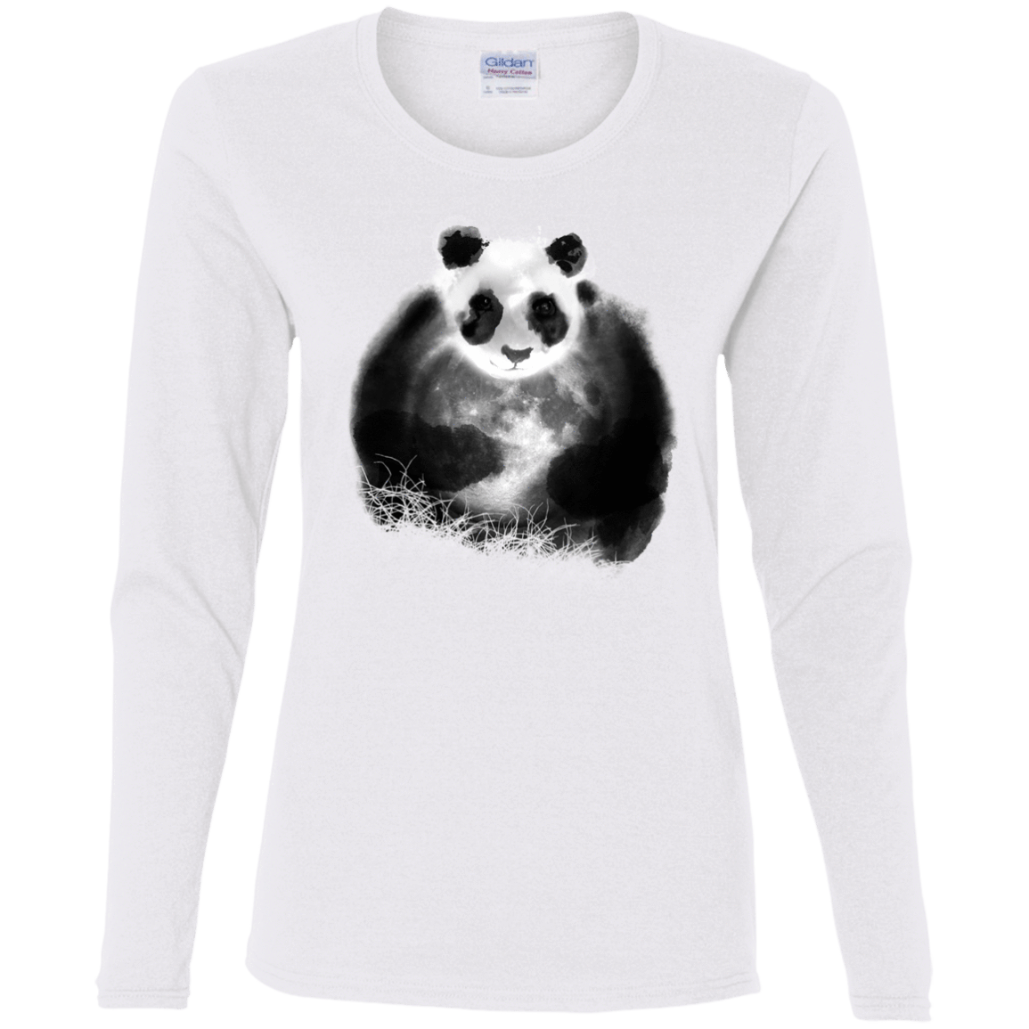 T-Shirts White / S Moon Catcher Women's Long Sleeve T-Shirt