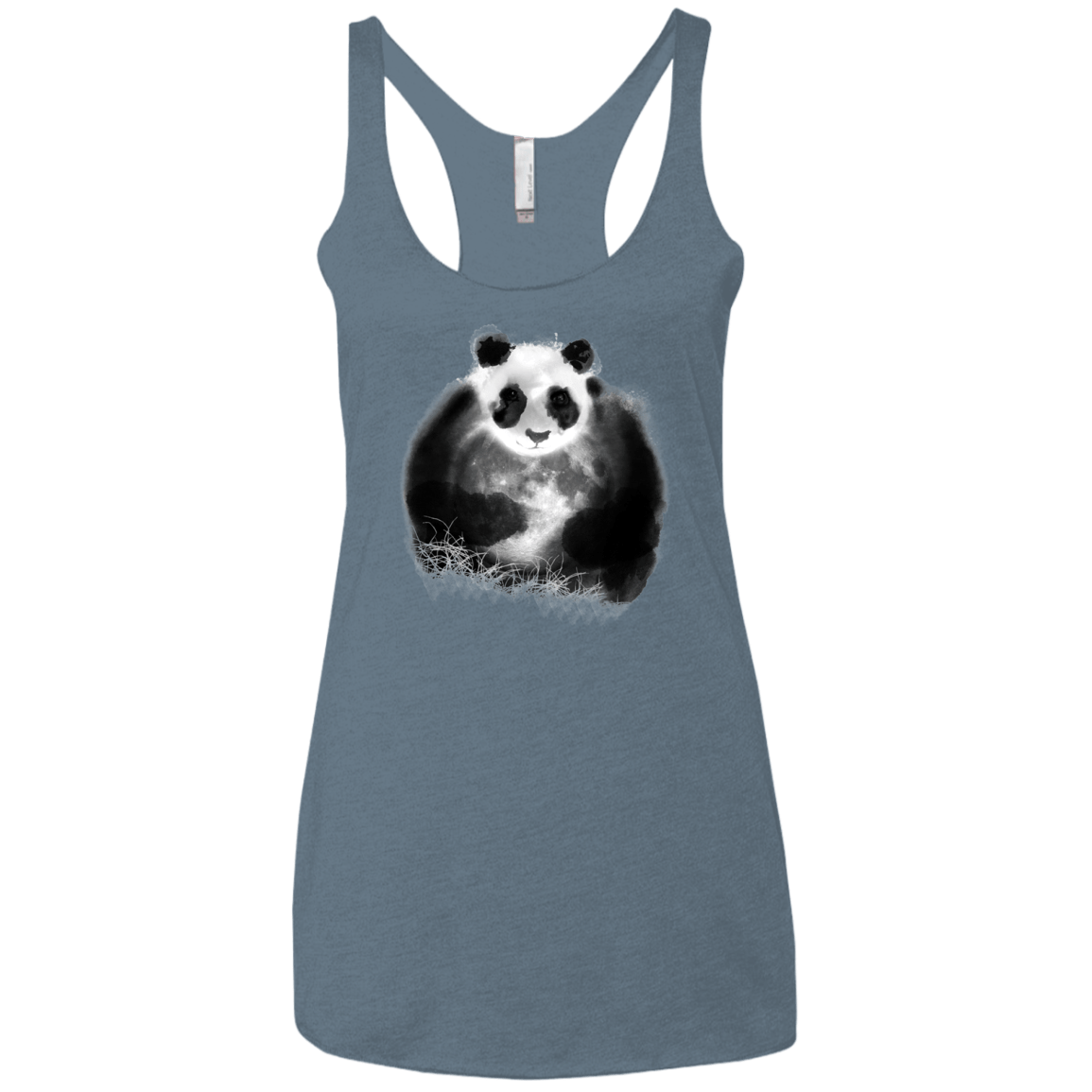 Moon Catcher Women's Triblend Racerback Tank