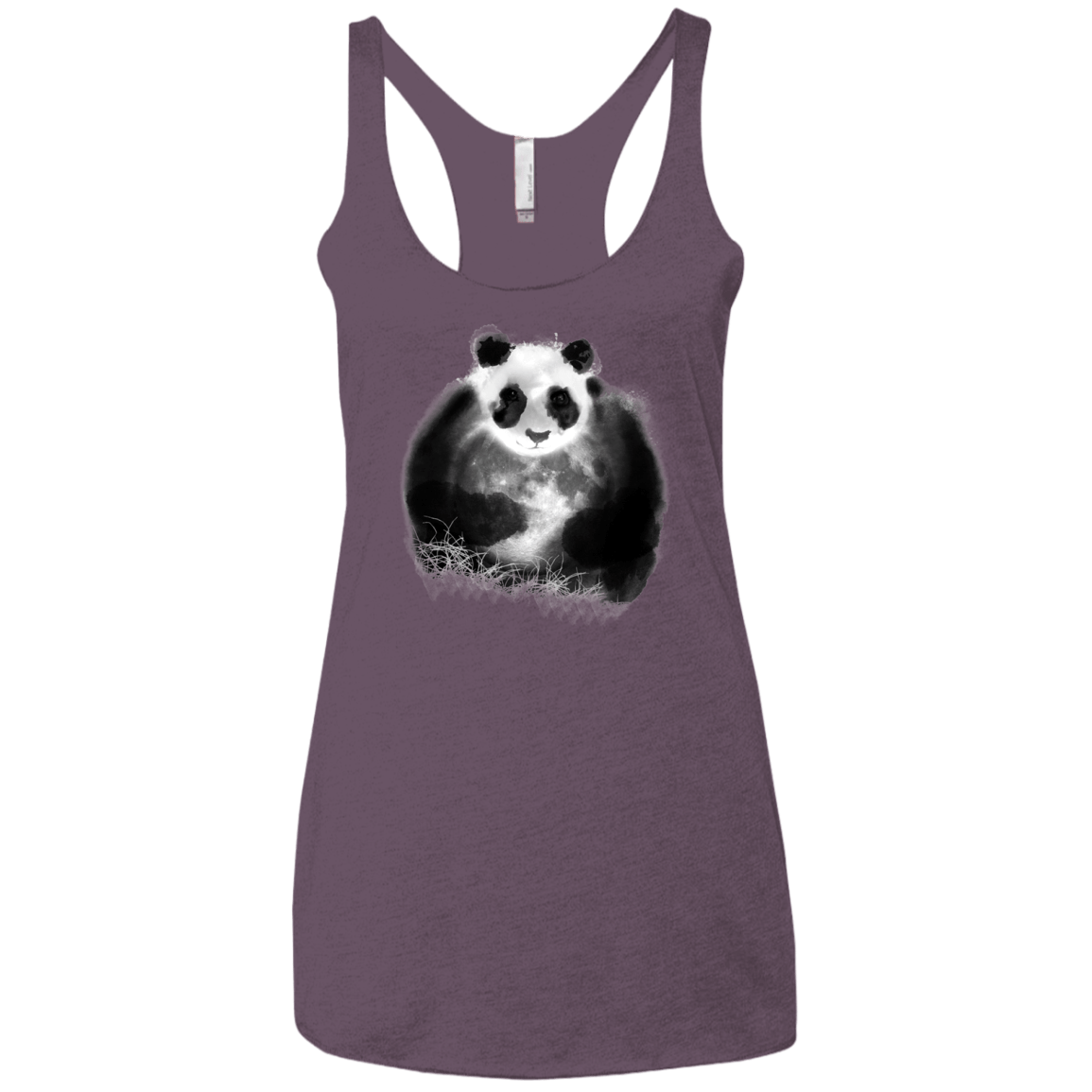 Moon Catcher Women's Triblend Racerback Tank