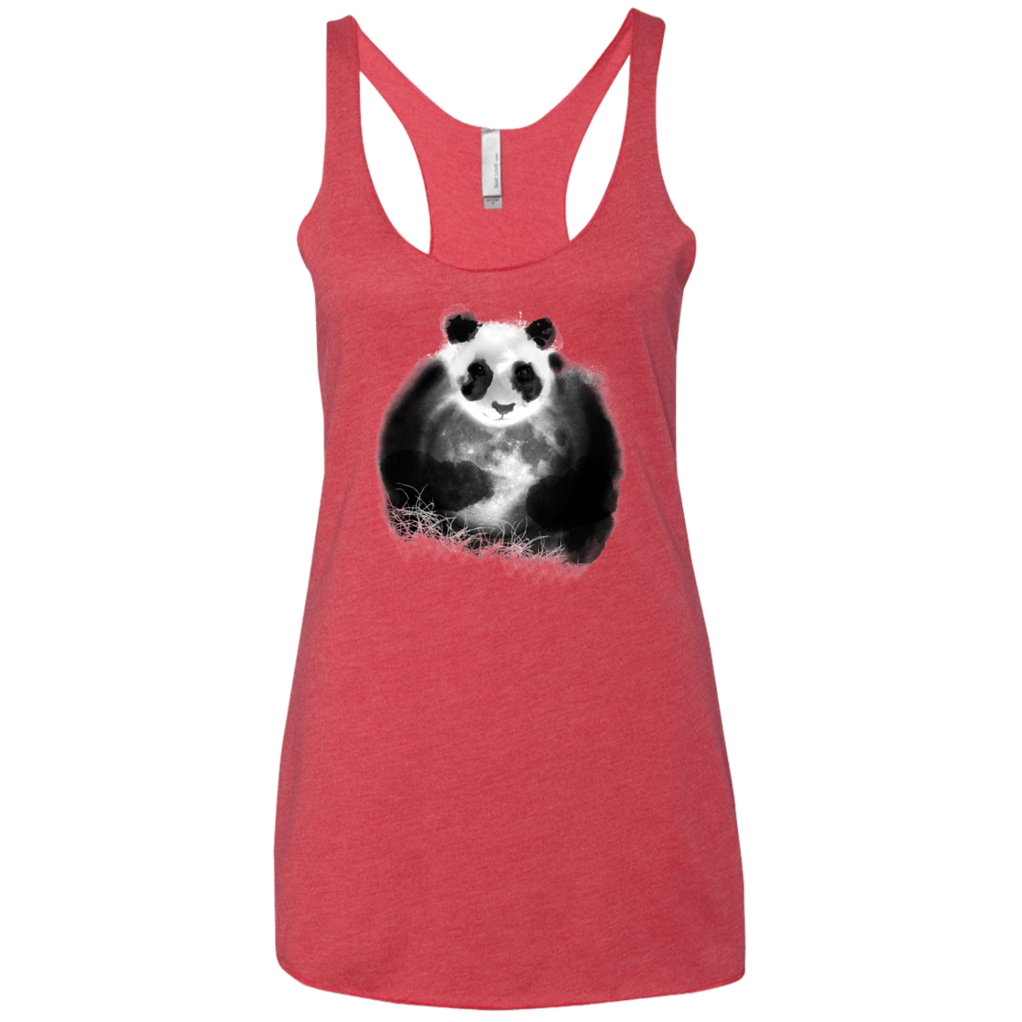 Moon Catcher Women's Triblend Racerback Tank