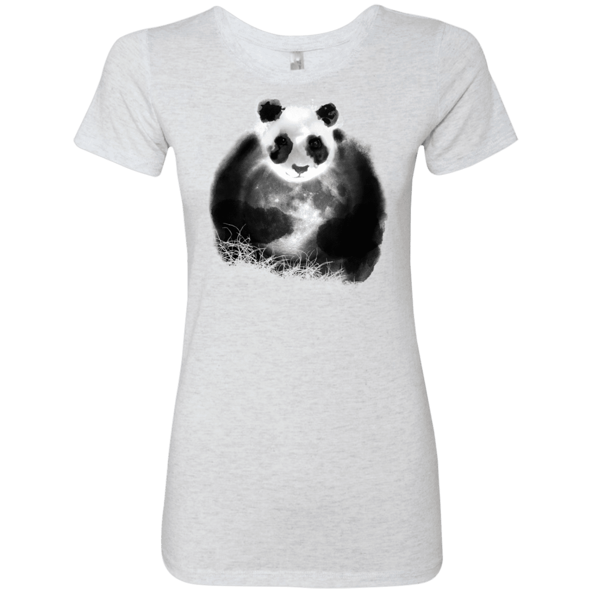T-Shirts Heather White / S Moon Catcher Women's Triblend T-Shirt