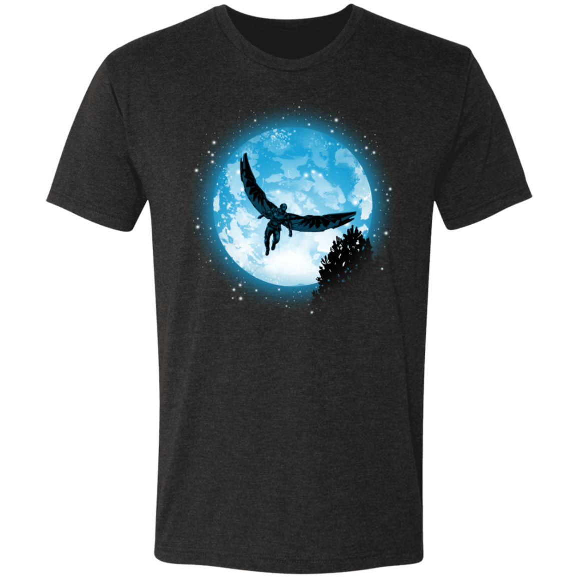 T-Shirts Vintage Black / S Moon Falcon Men's Triblend T-Shirt