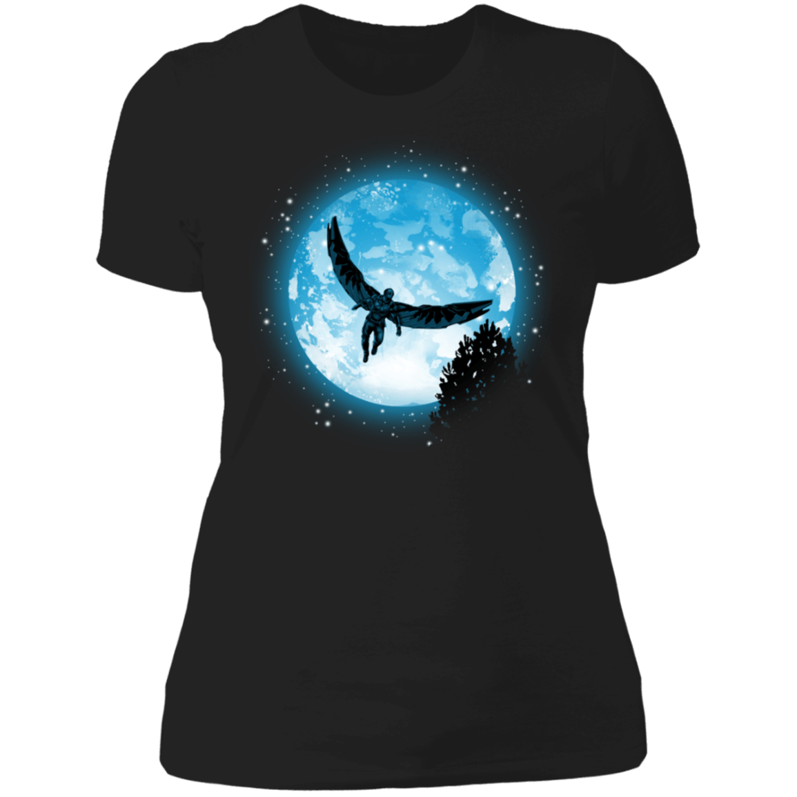 T-Shirts Black / X-Small Moon Falcon Women's Premium T-Shirt