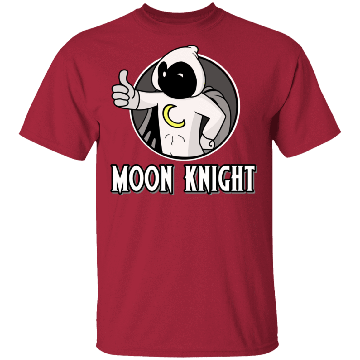 T-Shirts Cardinal / S Moon Knight Thumbs Up T-Shirt