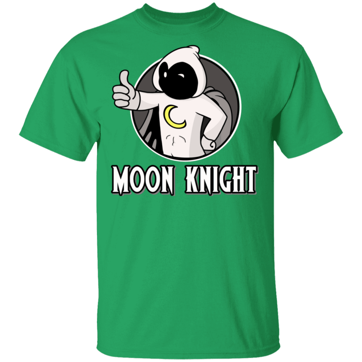 T-Shirts Irish Green / S Moon Knight Thumbs Up T-Shirt