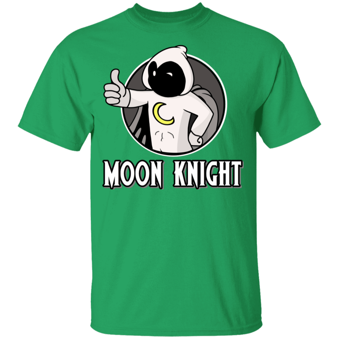 T-Shirts Irish Green / YXS Moon Knight Thumbs Up Youth T-Shirt