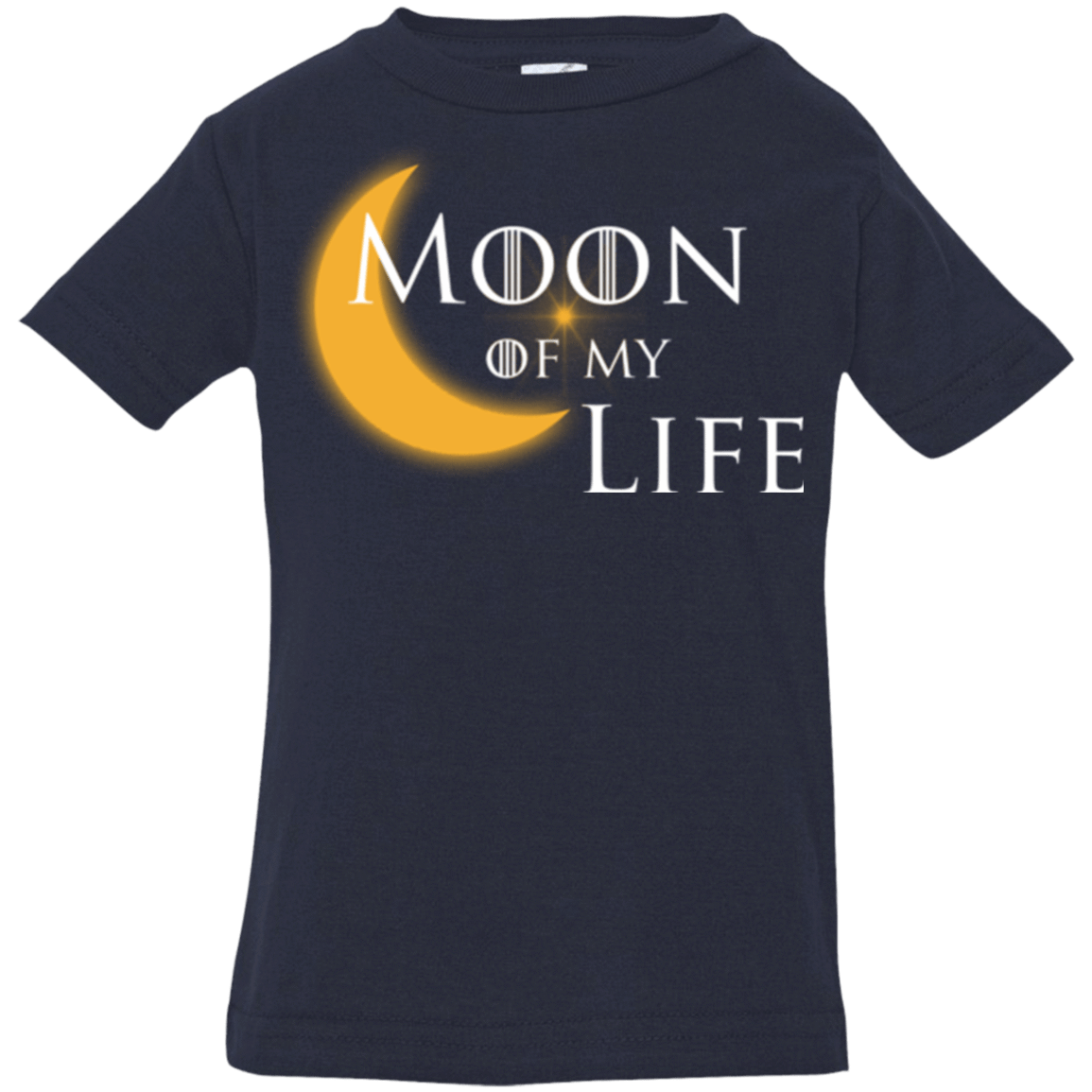 T-Shirts Navy / 6 Months Moon of my Life Infant Premium T-Shirt