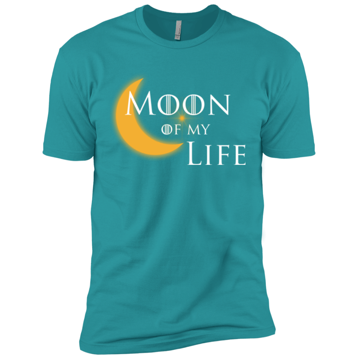 T-Shirts Tahiti Blue / X-Small Moon of my Life Men's Premium T-Shirt