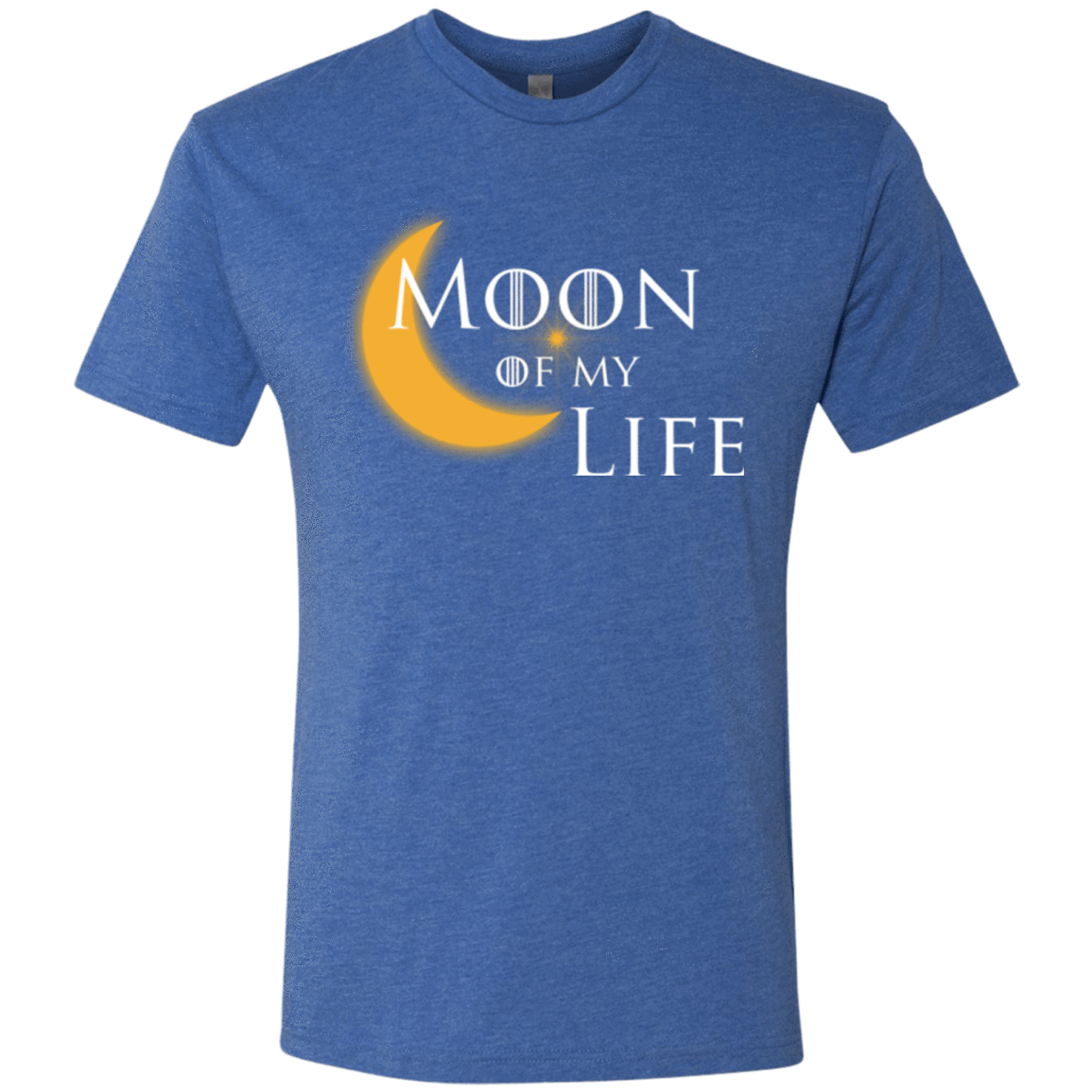 T-Shirts Vintage Royal / Small Moon of my Life Men's Triblend T-Shirt