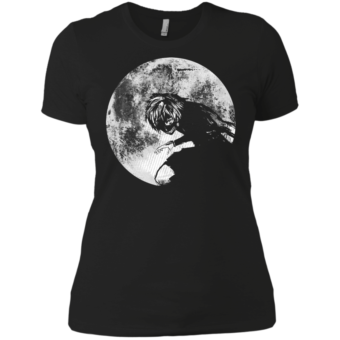 T-Shirts Black / X-Small Moon Women's Premium T-Shirt