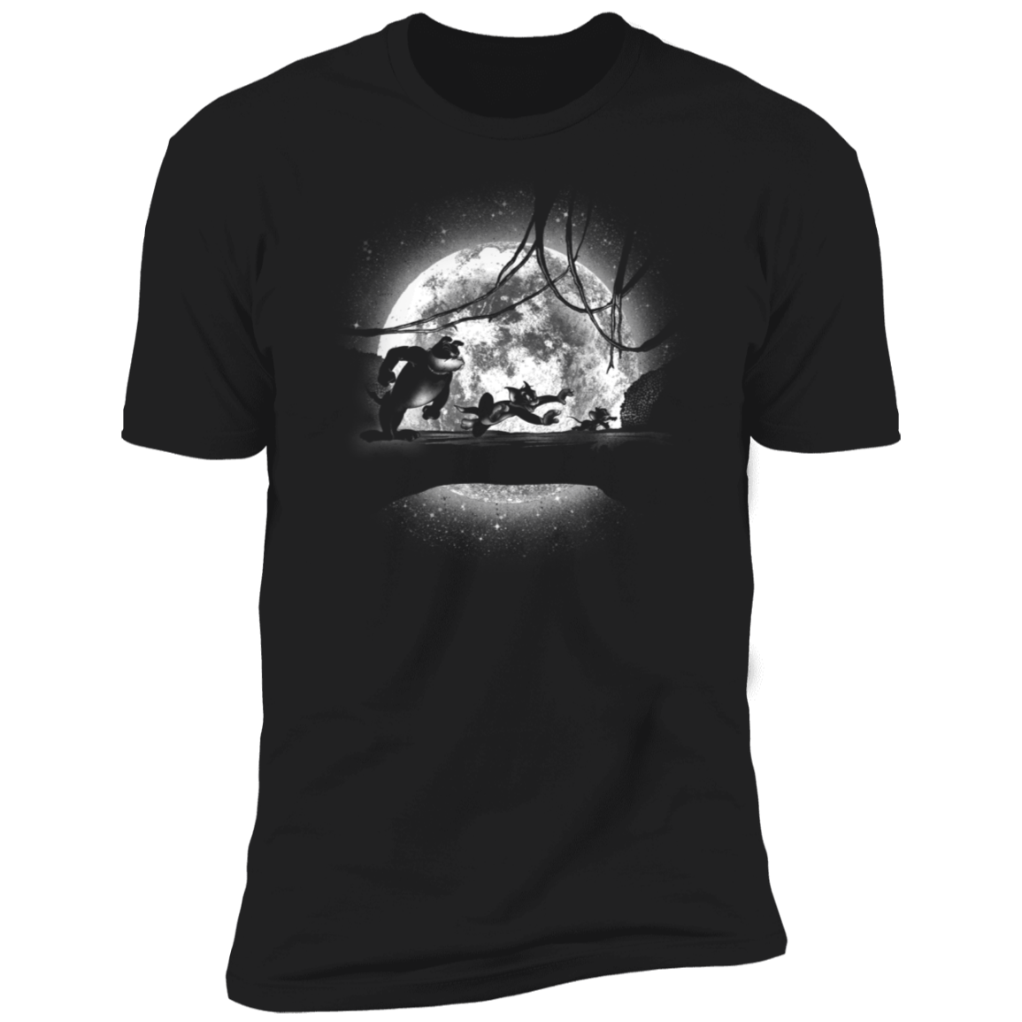 T-Shirts Black / X-Small Moonlight Chase Men's Premium T-Shirt