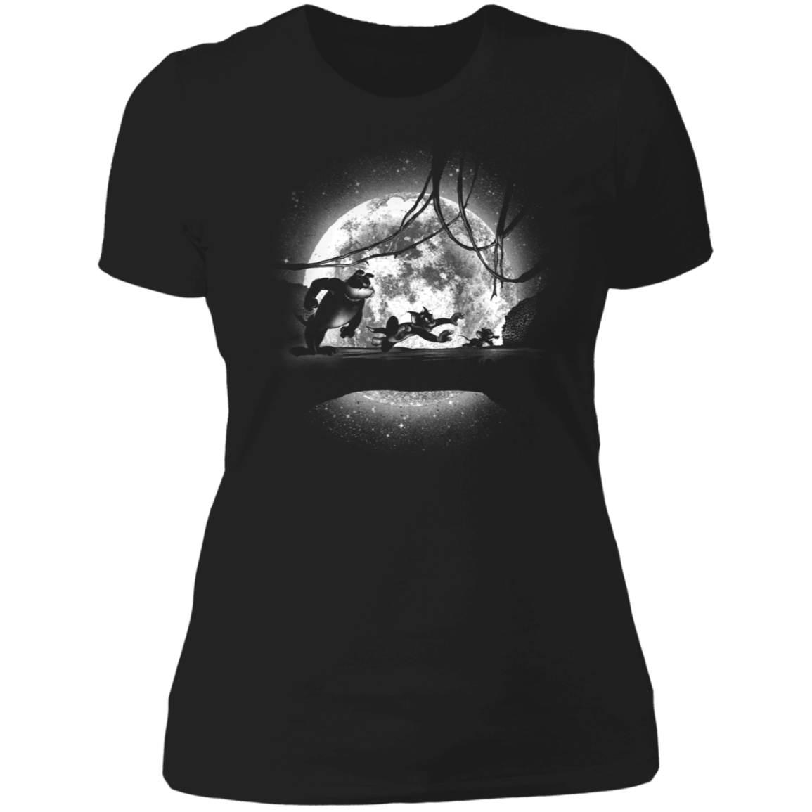 T-Shirts Black / X-Small Moonlight Chase Women's Premium T-Shirt