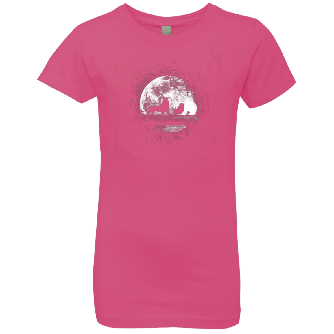 T-Shirts Hot Pink / YXS Moonlight Girls Premium T-Shirt