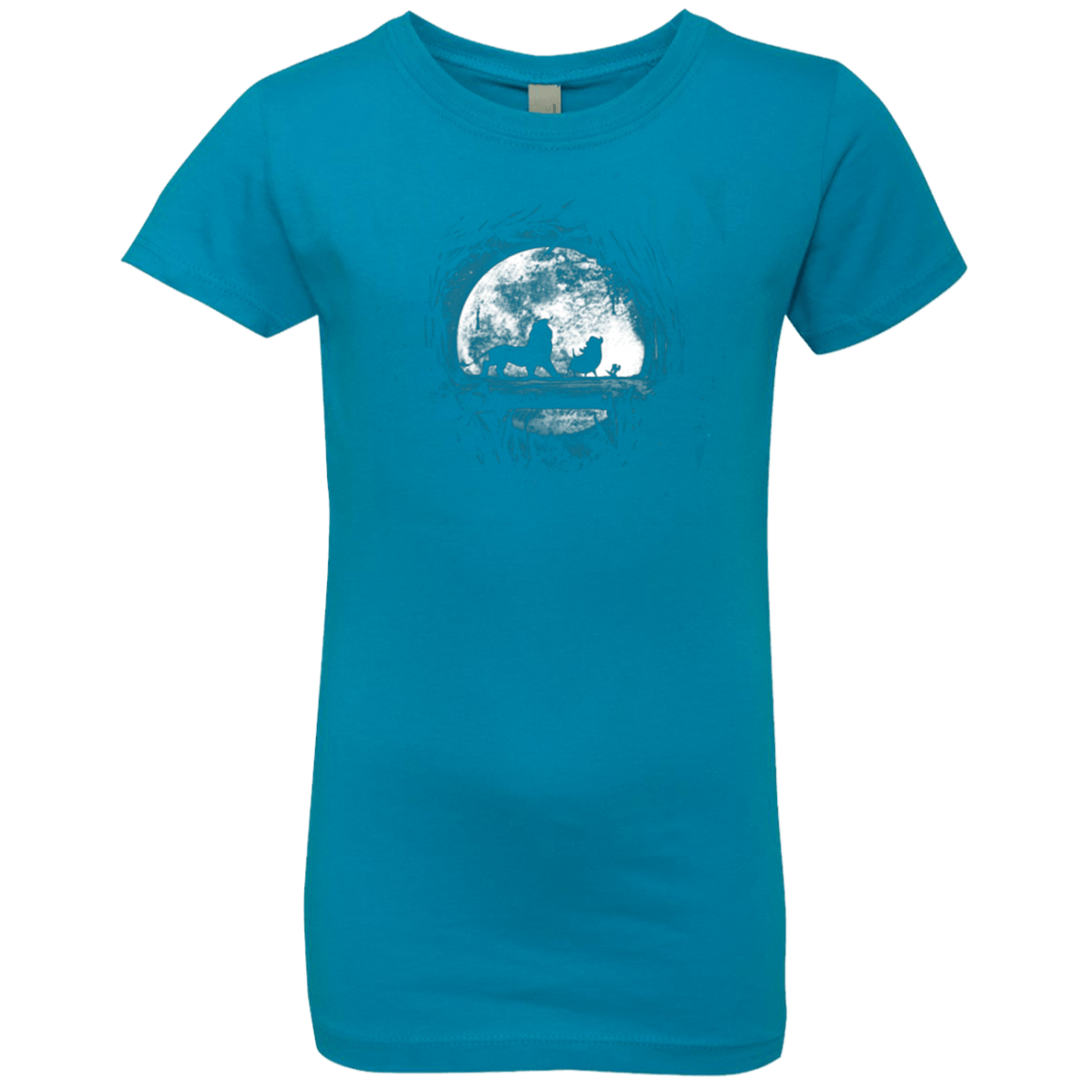 T-Shirts Turquoise / YXS Moonlight Girls Premium T-Shirt