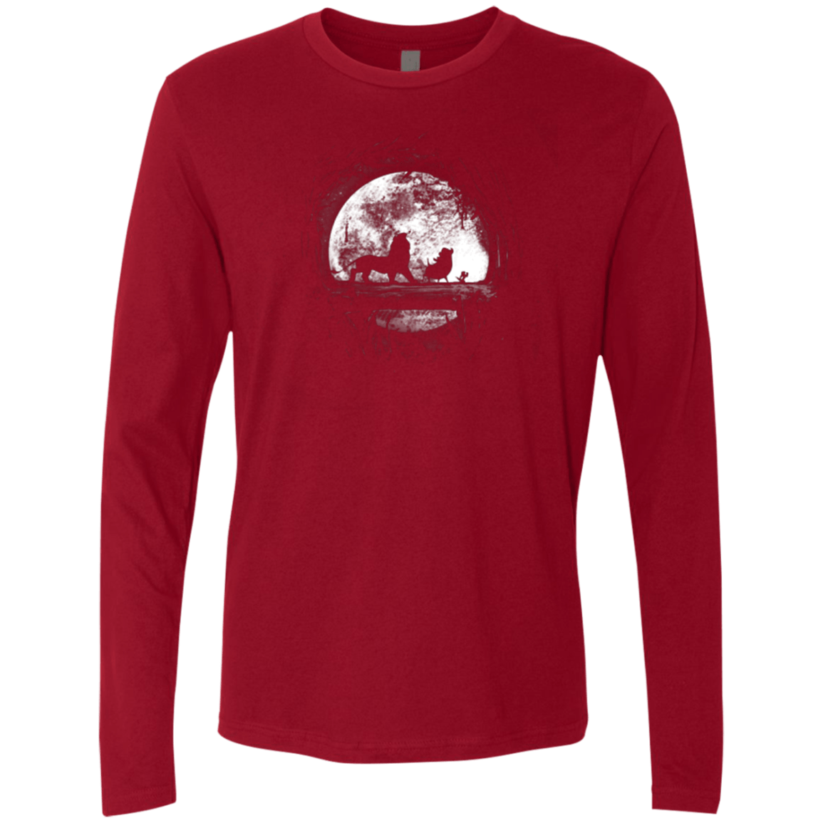 T-Shirts Cardinal / Small Moonlight Men's Premium Long Sleeve