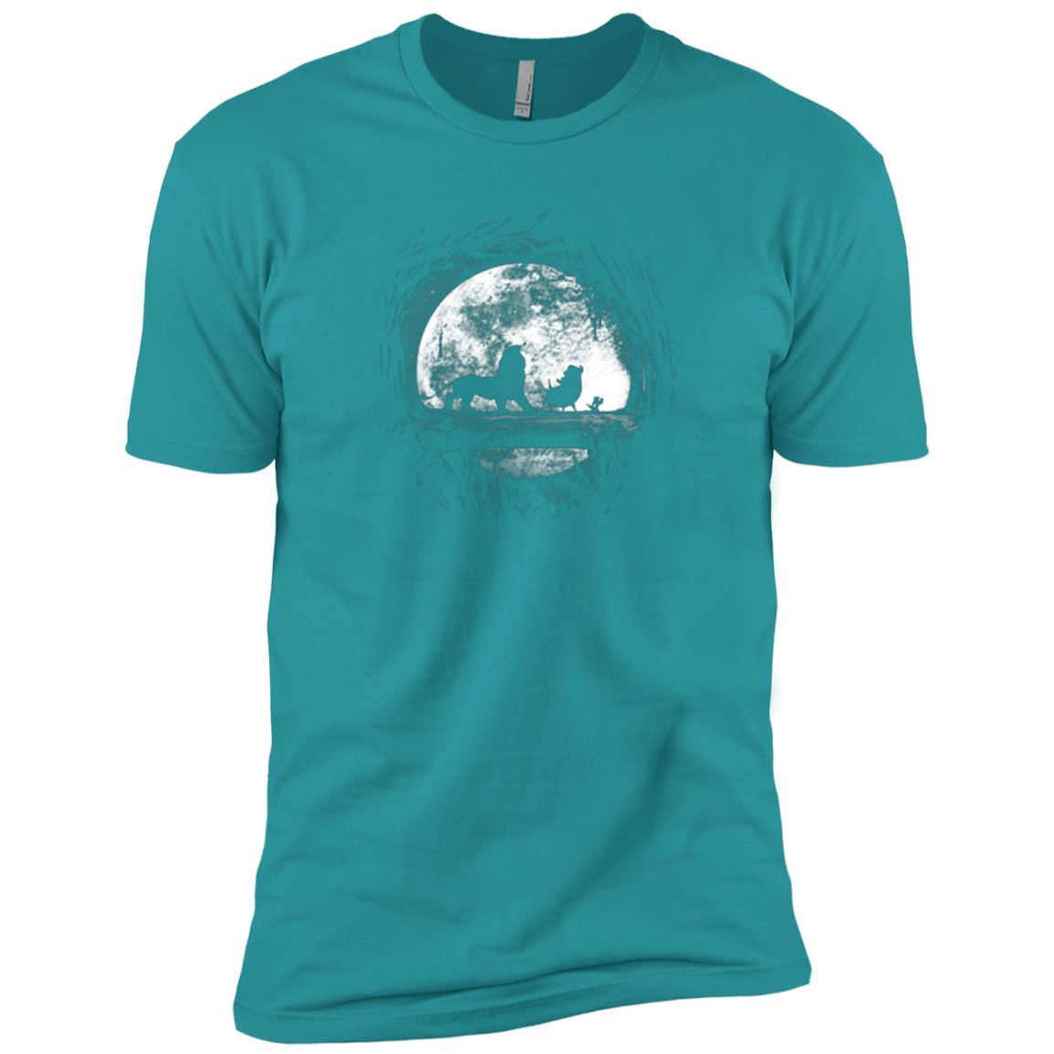 T-Shirts Tahiti Blue / X-Small Moonlight Men's Premium T-Shirt