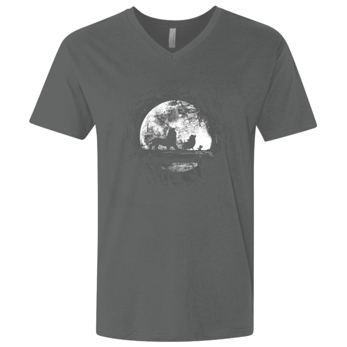 T-Shirts Heavy Metal / X-Small Moonlight Men's Premium V-Neck