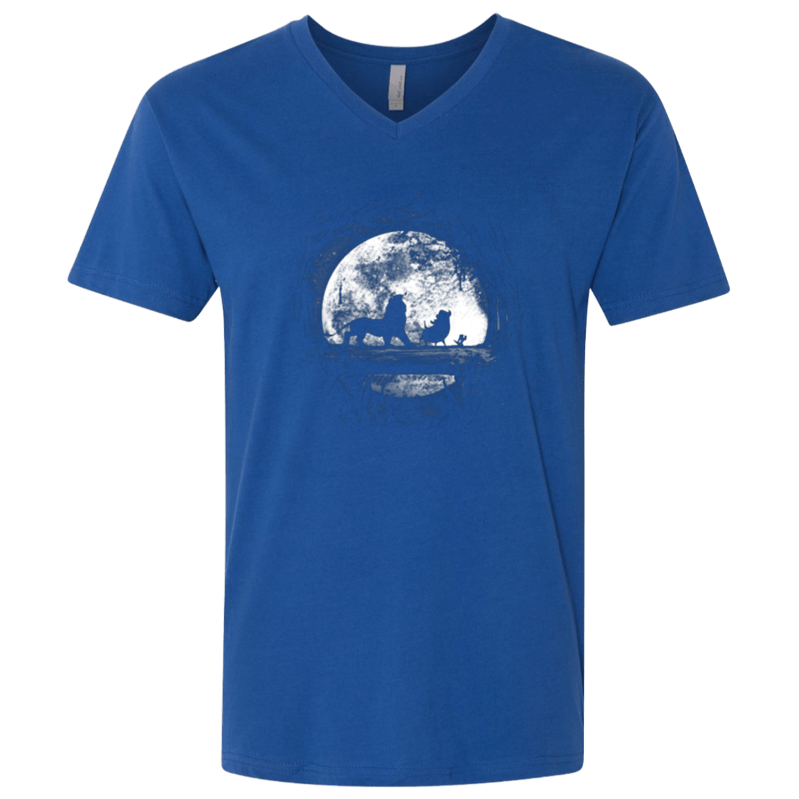 T-Shirts Royal / X-Small Moonlight Men's Premium V-Neck