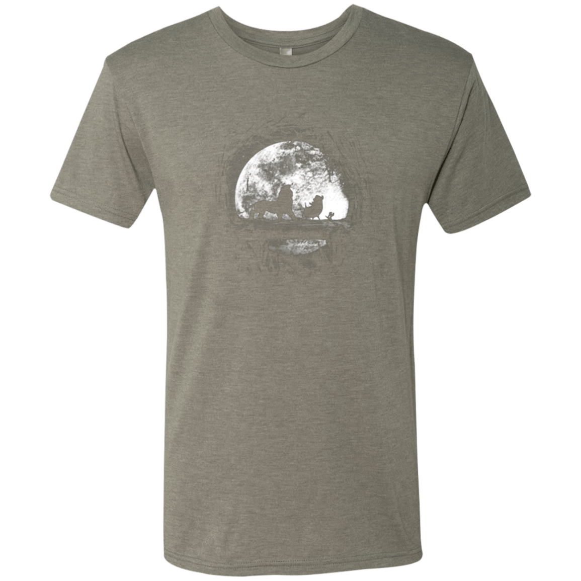 T-Shirts Venetian Grey / Small Moonlight Men's Triblend T-Shirt