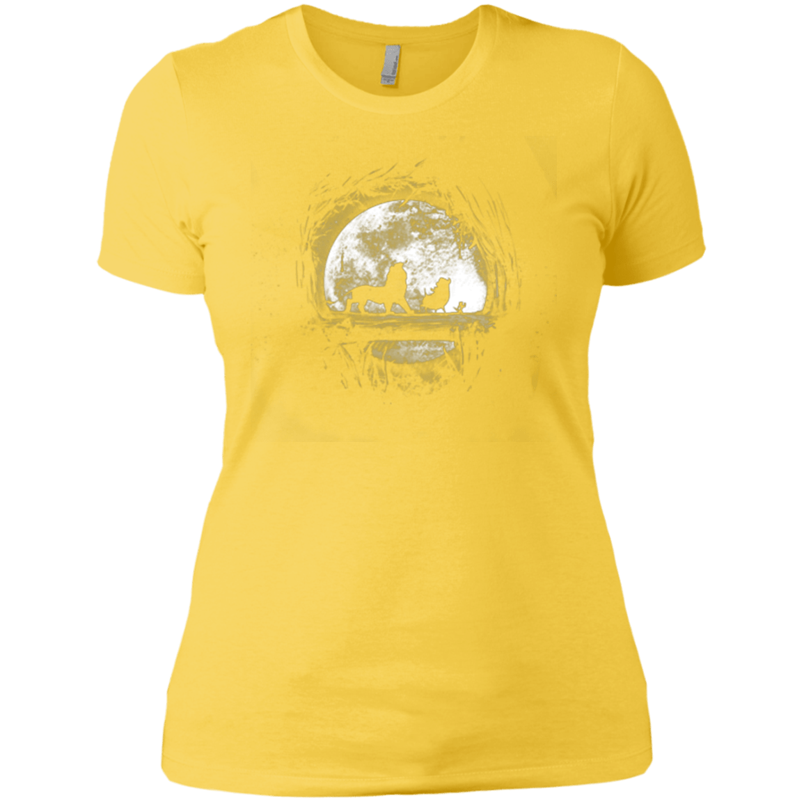 T-Shirts Vibrant Yellow / X-Small Moonlight Women's Premium T-Shirt