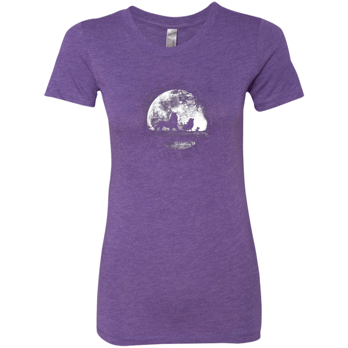T-Shirts Purple Rush / Small Moonlight Women's Triblend T-Shirt