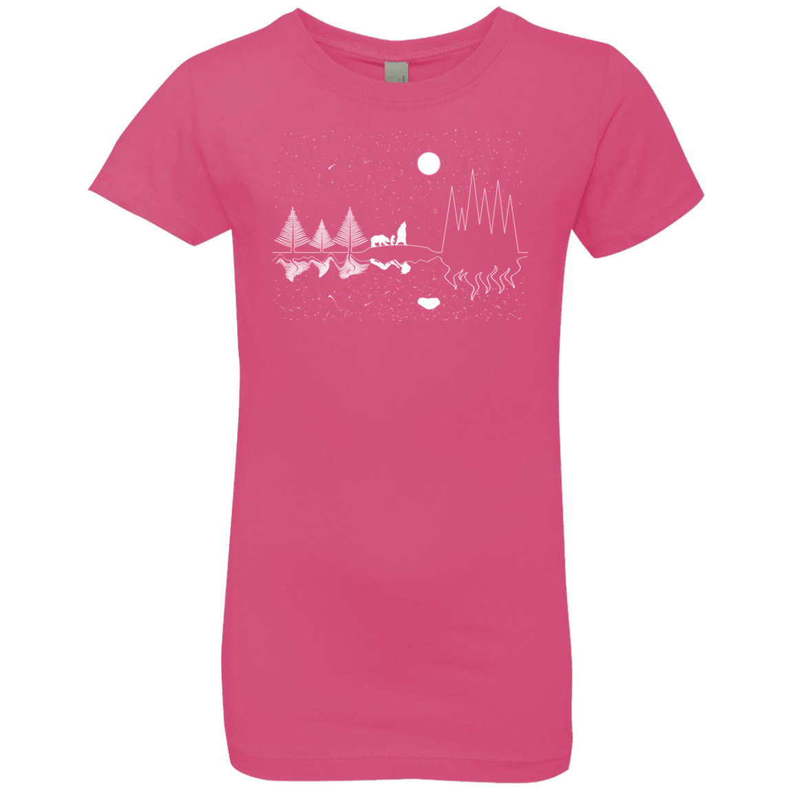 Moonlit Travels Girls Premium T-Shirt
