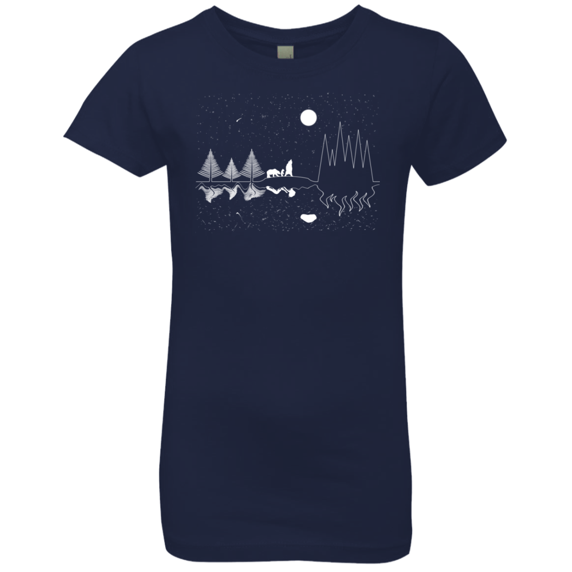 Moonlit Travels Girls Premium T-Shirt
