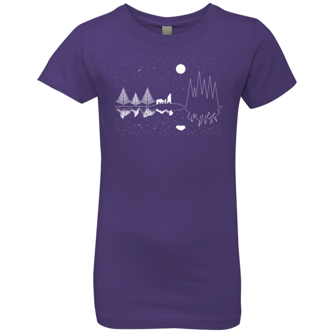 Moonlit Travels Girls Premium T-Shirt