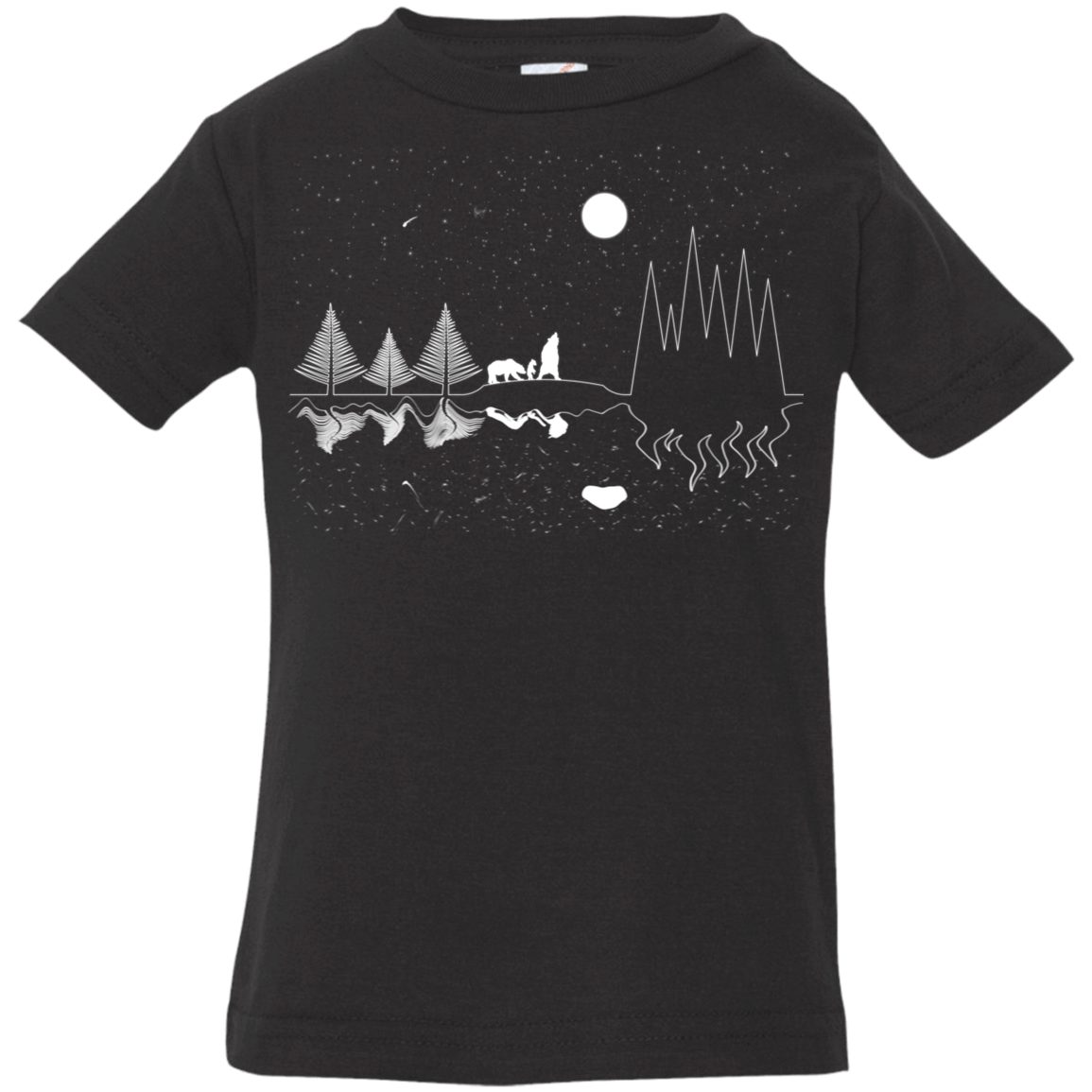 T-Shirts Black / 6 Months Moonlit Travels Infant Premium T-Shirt