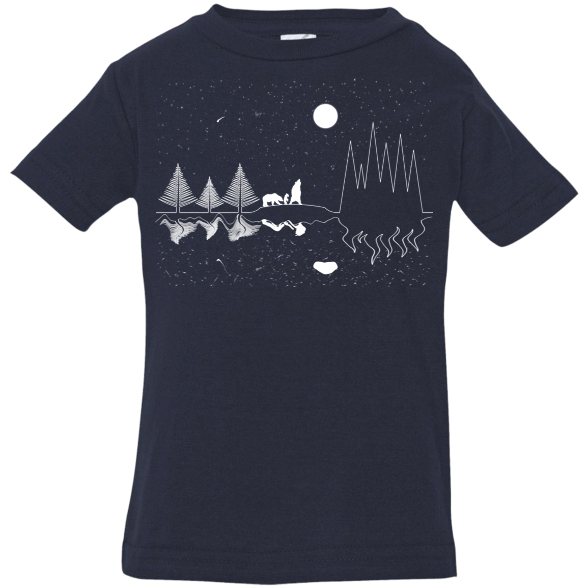 T-Shirts Navy / 6 Months Moonlit Travels Infant Premium T-Shirt