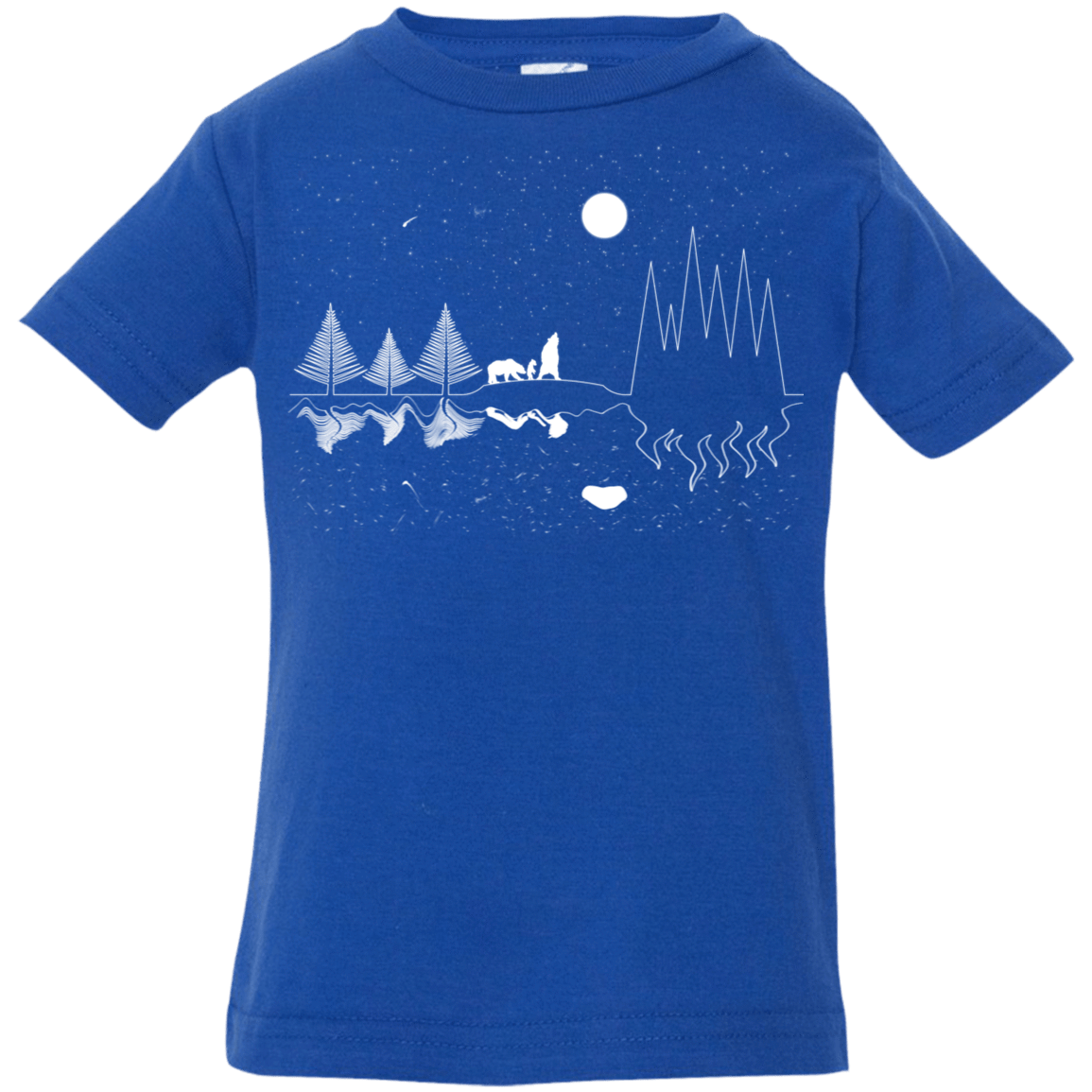 T-Shirts Royal / 6 Months Moonlit Travels Infant Premium T-Shirt