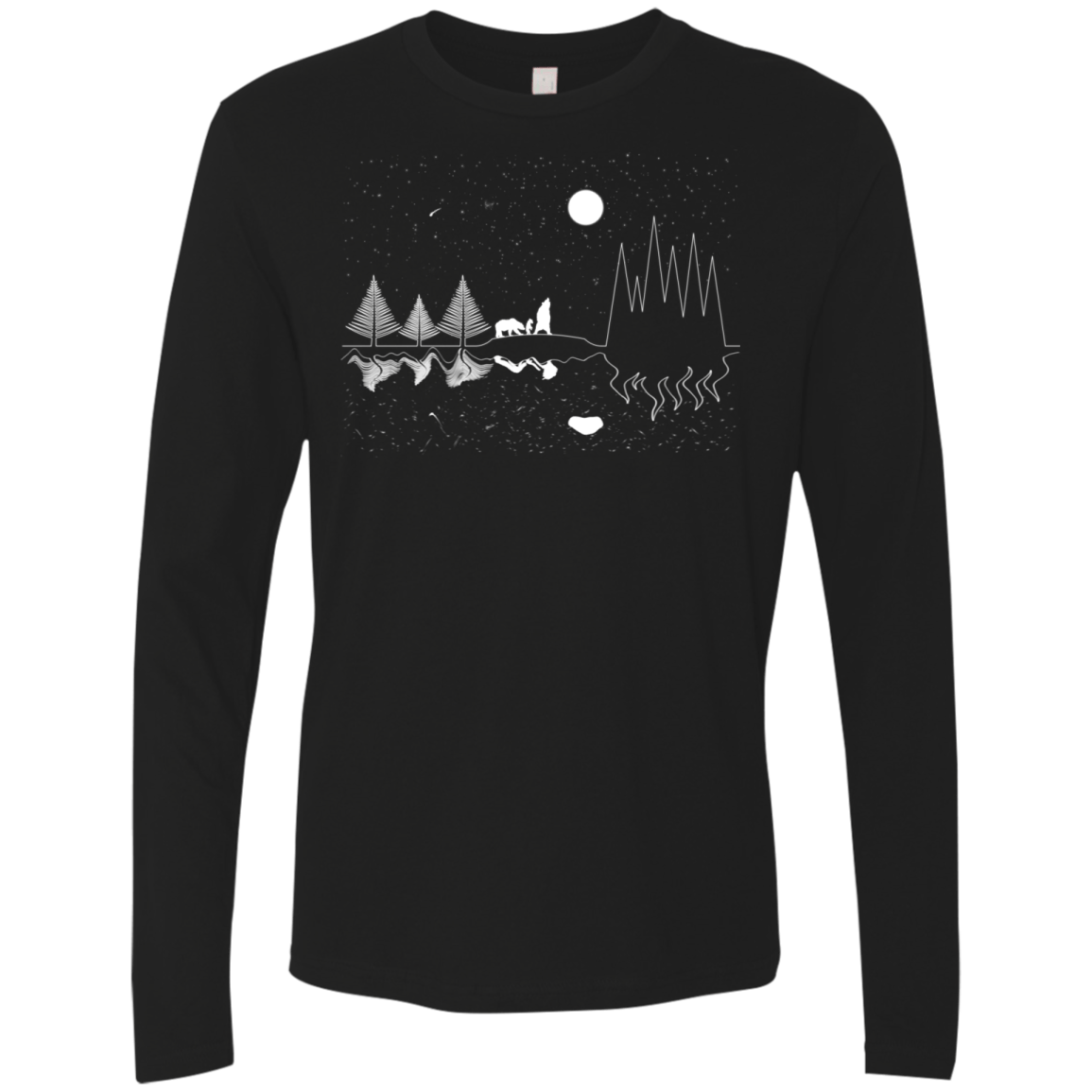 Moonlit Travels Men's Premium Long Sleeve
