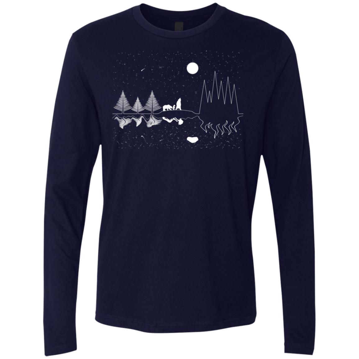 Moonlit Travels Men's Premium Long Sleeve