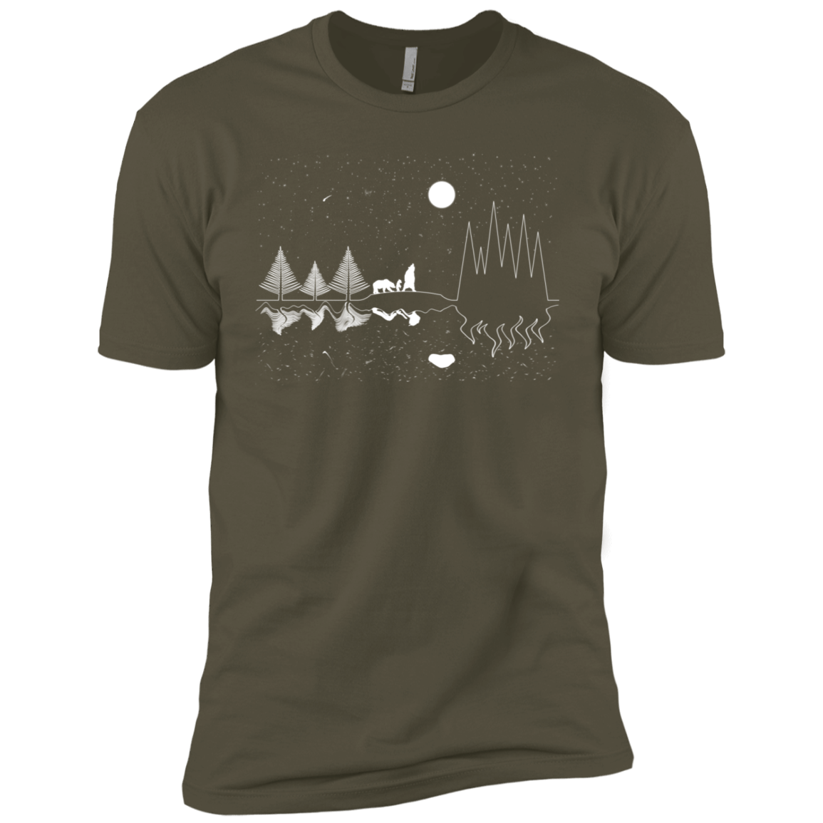 Moonlit Travels Men's Premium T-Shirt