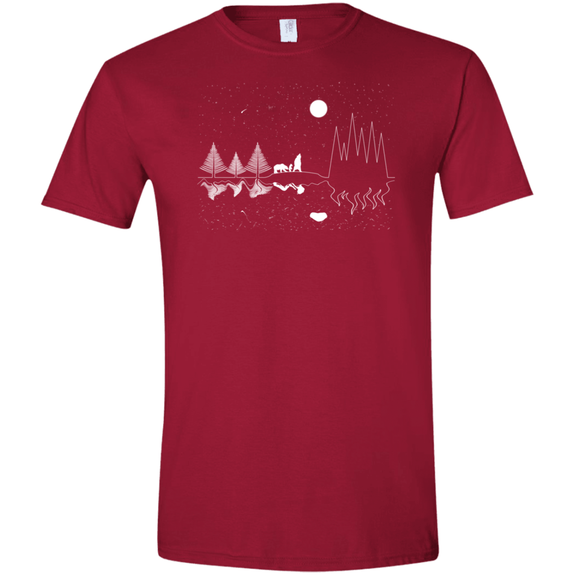 Moonlit Travels Men's Semi-Fitted Softstyle