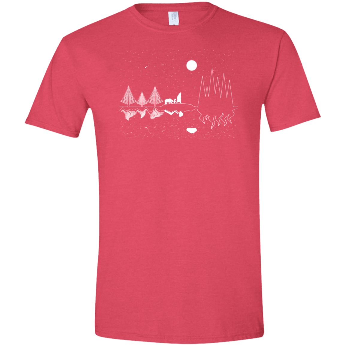 Moonlit Travels Men's Semi-Fitted Softstyle