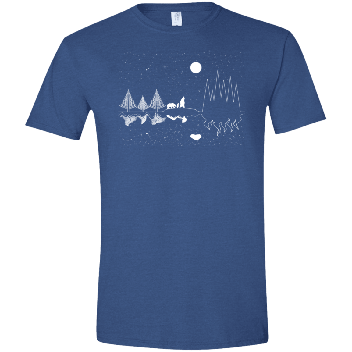 Moonlit Travels Men's Semi-Fitted Softstyle