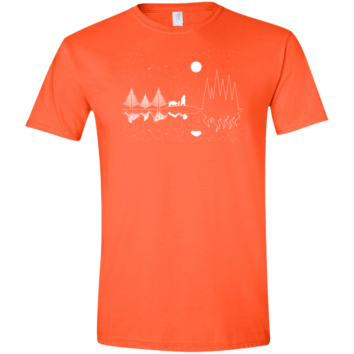 Moonlit Travels Men's Semi-Fitted Softstyle