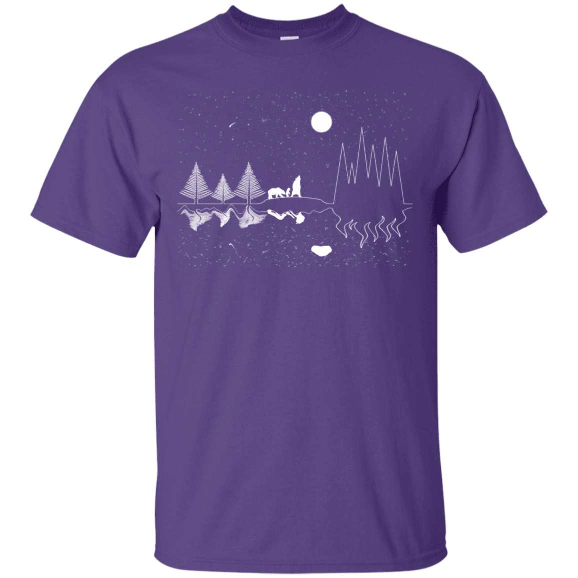 T-Shirts Purple / S Moonlit Travels T-Shirt