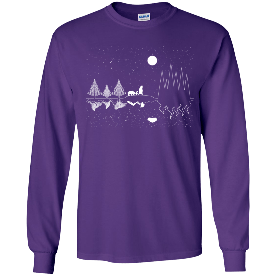 Moonlit Travels Youth Long Sleeve T-Shirt