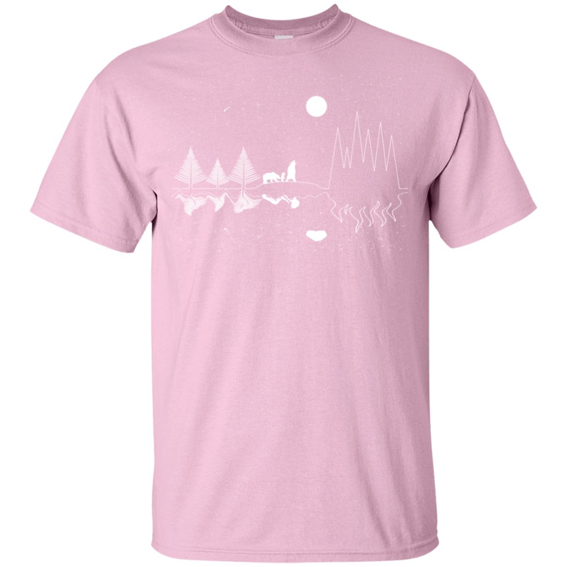 T-Shirts Light Pink / YXS Moonlit Travels Youth T-Shirt