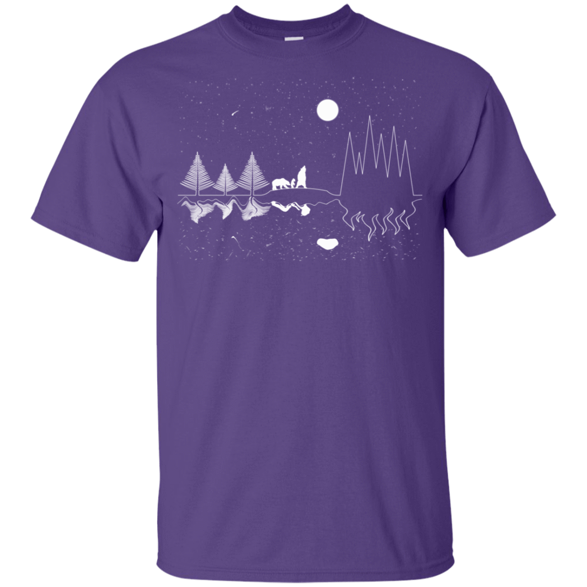 T-Shirts Purple / YXS Moonlit Travels Youth T-Shirt
