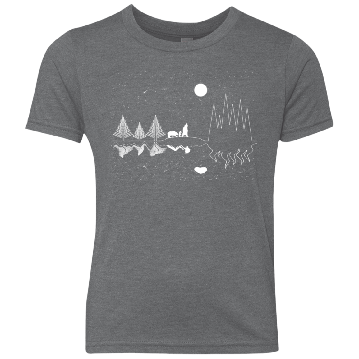 Moonlit Travels Youth Triblend T-Shirt
